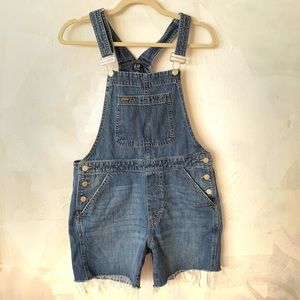 Gap overall shorts shortalls sz small
